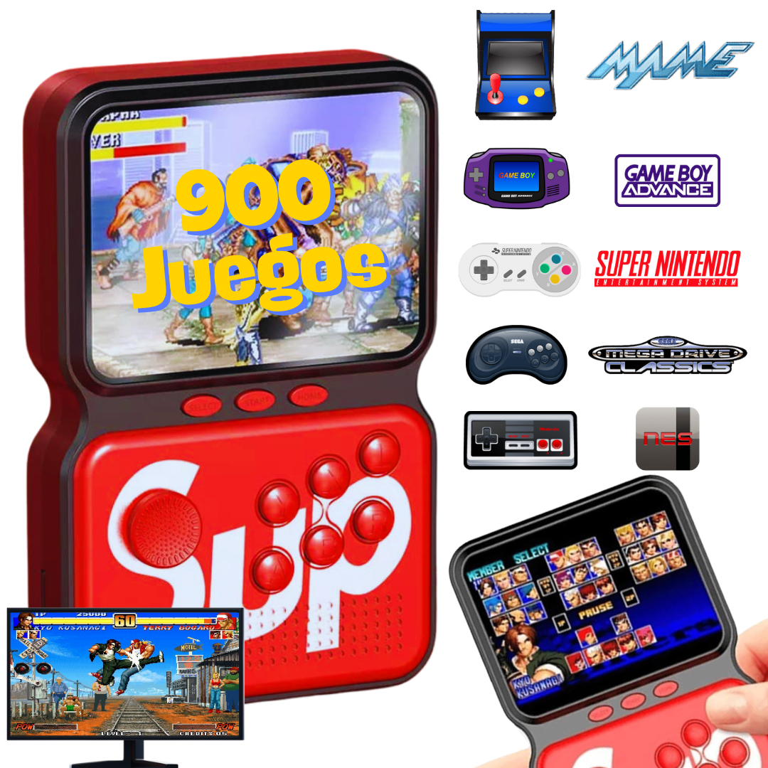 CONSOLA SUP GAME BOX M3 Consola Retro SUP Game BOX M3 GBA NES SFC MAME SEGA MD