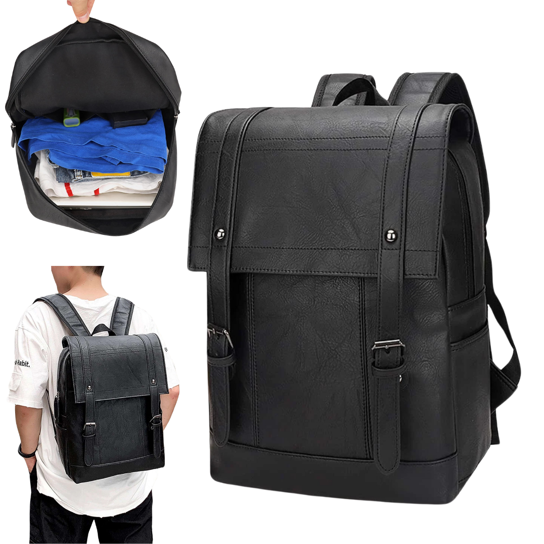 MOCHILA DE CUERO BIN BIN JG-299 MOCHILA DE CUERO BIN BIN JG-299