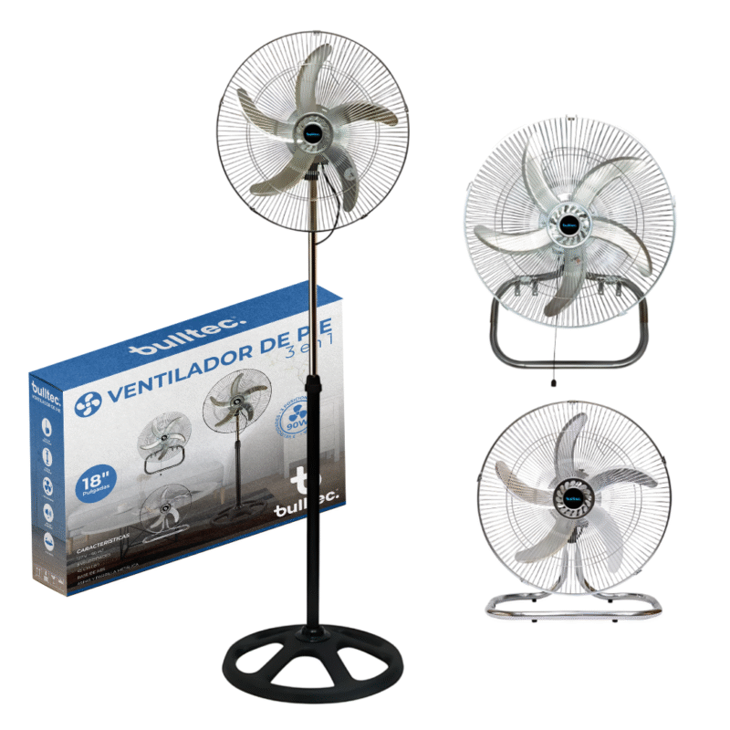 Ventilador bulltec 3en1 18" 90W