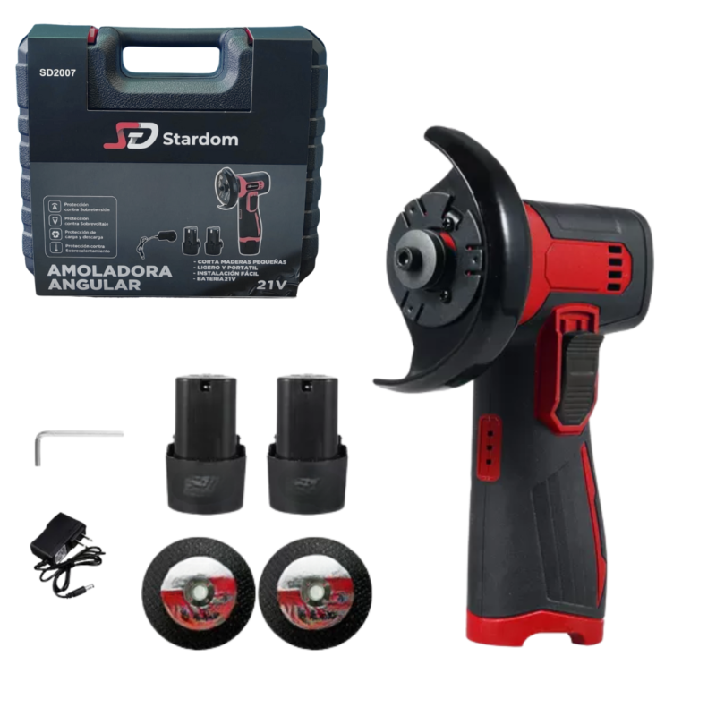 Amoladora Angular Inalambrica STARDOM SD2007