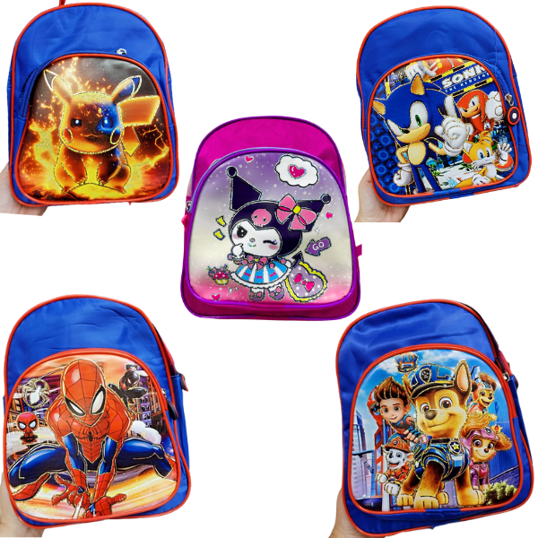 MOCHILA INFANTIL PERSONAJES AJ-101