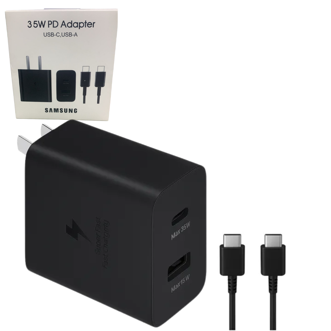 Cargador 35W Con Cable C a C SAMSUNG Cargador 35W Con Cable C a C SAMSUNG
