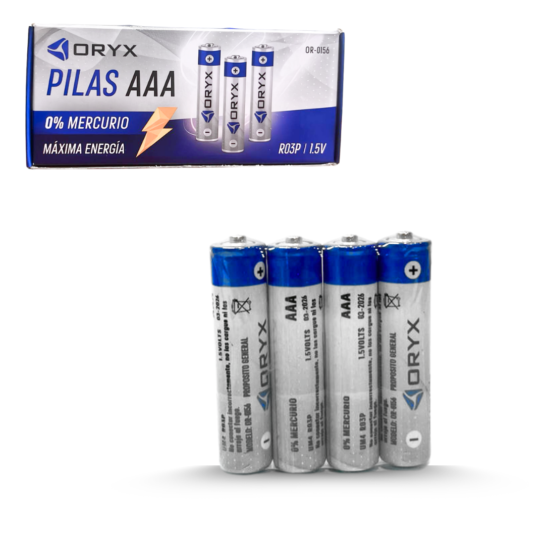 PILAS ORIX AAA X CAJA PILAS ORIX AAA X CAJA