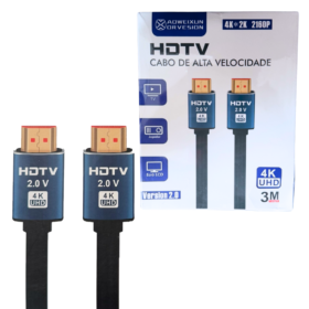 Cable HDMI- HDMI 3MTS HDTV AWX-1008B
