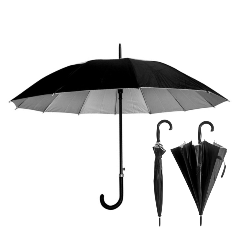 Paraguas 55CM Negro PARAGTB10