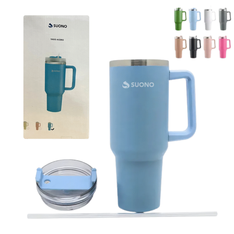 Vaso Termico Con Sorbete SUONO 1200ML