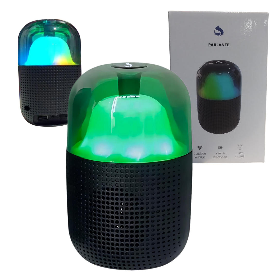 Parlante Bluetooth Portatil RGB SUONO AYV0343 Parlante Bluetooth Portatil RGB SUONO AYV0343