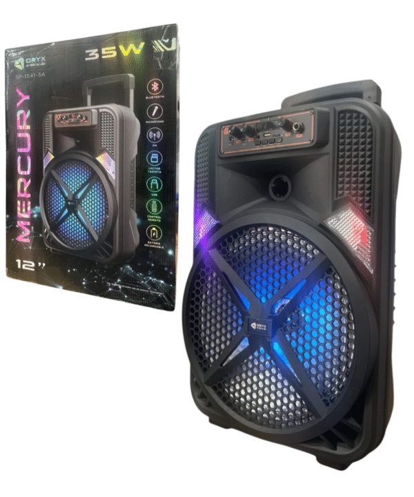 Parlante Bluetooth 12″ Pulgadas Oryx Mercury