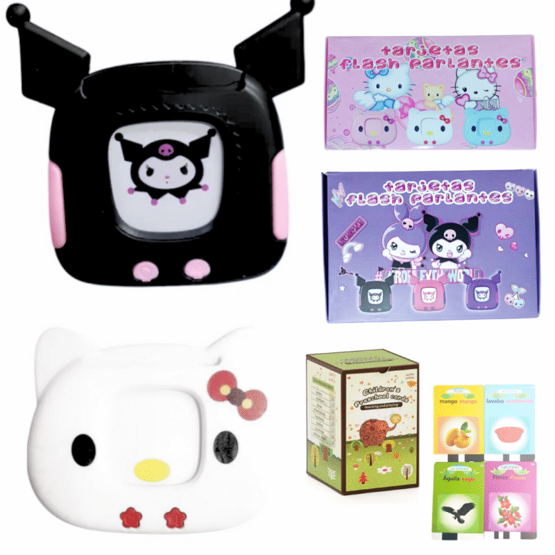 TARJETAS FLASH PARLANTES HELLO KITTY