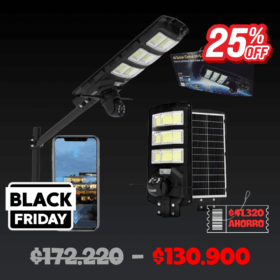 Reflector con Panel Solar AI SOLAR CAMERA 450W xa-01