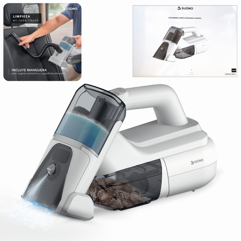 ASPIRADORA LIMPIA TAPIZADOS SUONO HOG0330