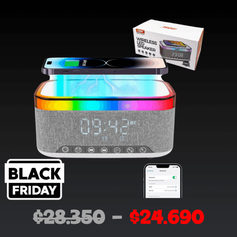 Parlante con Carga Portátil Cargador MDHL MD-S300