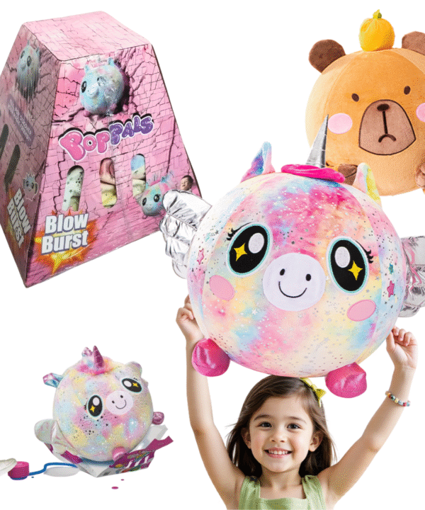 Muñeco Pelota Inflable Destruye su Caja POP-PALS