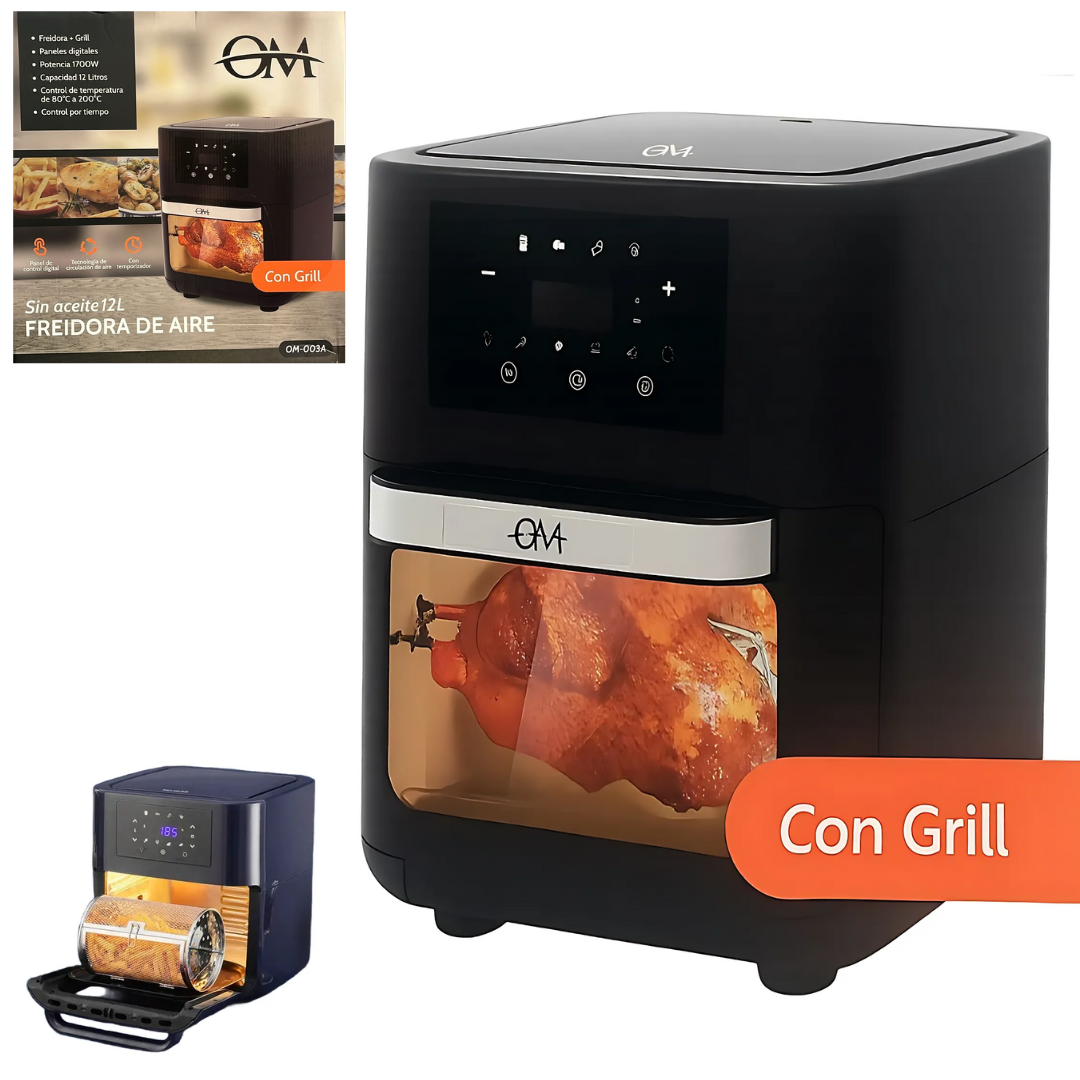 FREIDORA DE AIRE 12L OM-003A FREIDORA DE AIRE 12L OM-003A