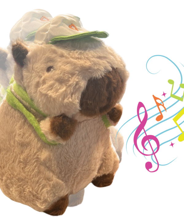 PELUCHE CAPYBARA CLARITO CON GORRA TP9999