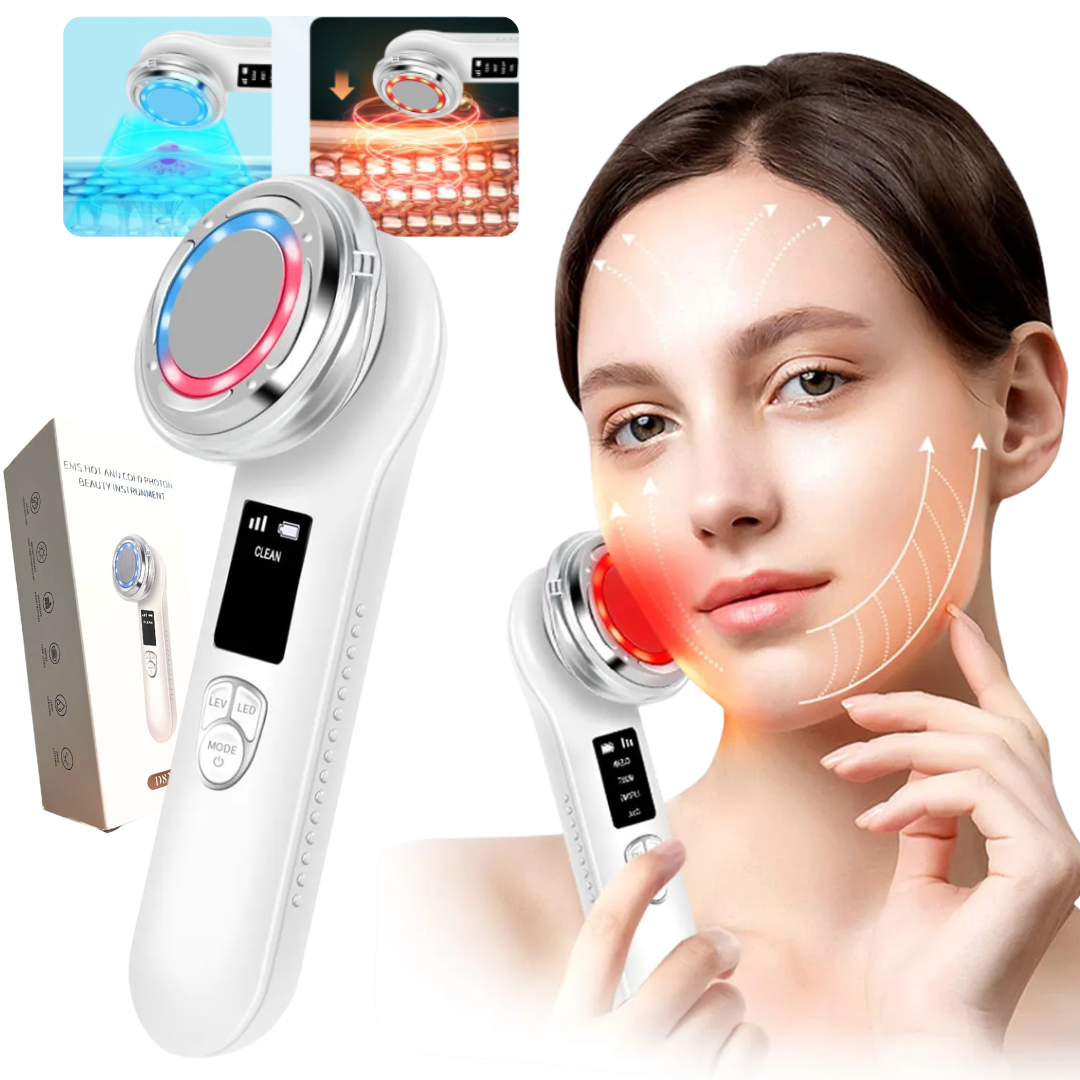 MASAJEADOR FACIAL EMS HOT AND COLD PHOTON D828 MASAJEADOR FACIAL EMS HOT AND COLD PHOTON D828
