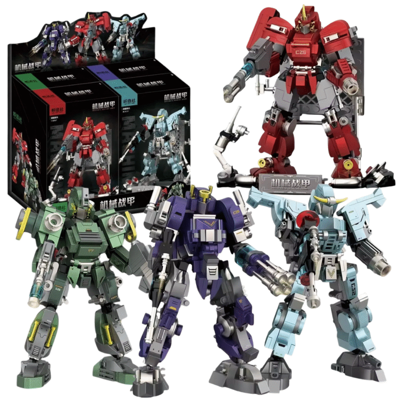 Robot Mecha Warrior Bloques de Construcción x UD.