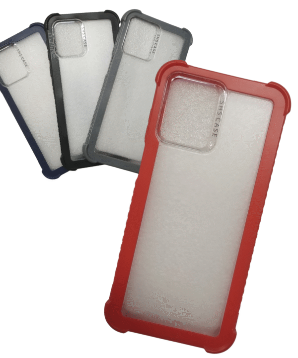 Funda Transparente Con Borde Reforzado de COLOR