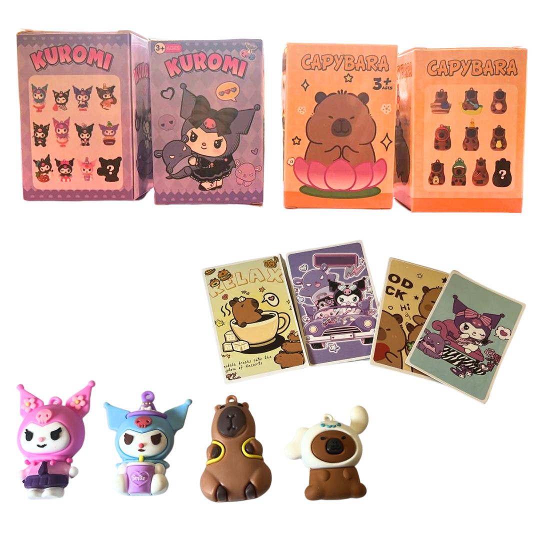 CARTAS + MUÑEQUITO PERSONAJES 9896 2/3/4 CARTAS + MUÑEQUITO PERSONAJES 9896 2/3/4