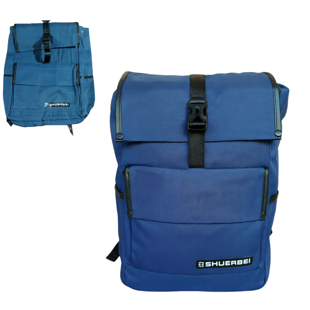 Articulos 0208 (13) Mochila Azul Shuerbei Con Enganche Delantero 3105