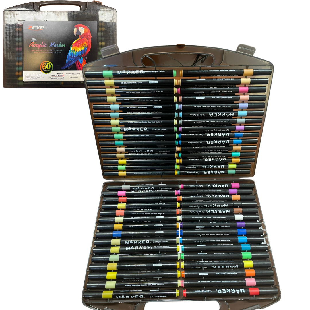 Marcardor Acrilico Punta Fina x60 Unidades CYP X60 LB05D Marcardor Acrilico Punta Fina x60 Unidades CYP X60 LB05D