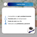 Cabina de Uñas UV LED WAAGS CABU04