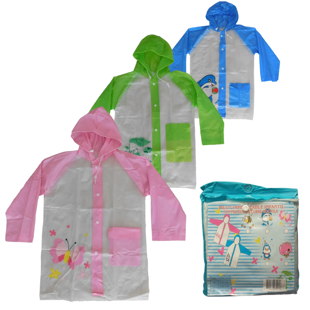 Pilotos de Lluvia Para Niños Pilotos de Lluvia Para Niños