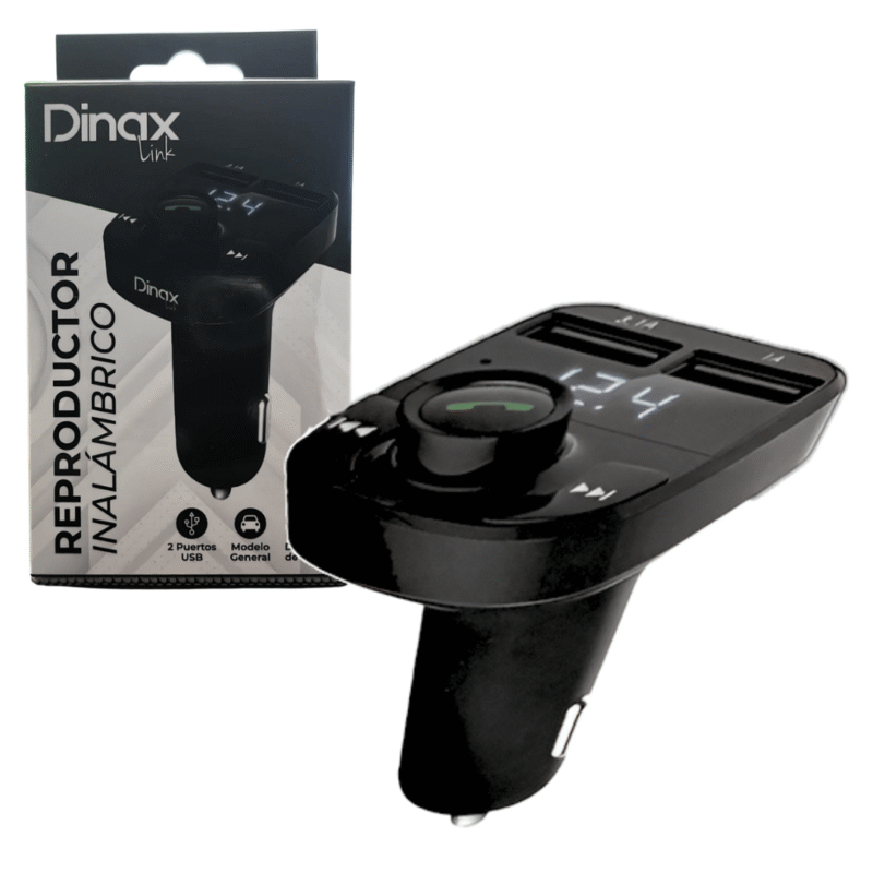 REPRODUCTOR INALAMBRICO DINAX P/AUTO DX-REPCARBT