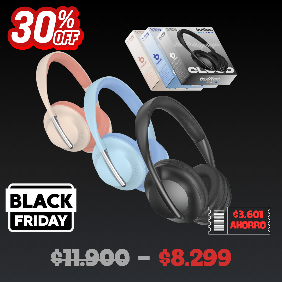 Auricular Cloud Bulltec True Wireless Auricular Cloud Bulltec True Wireless