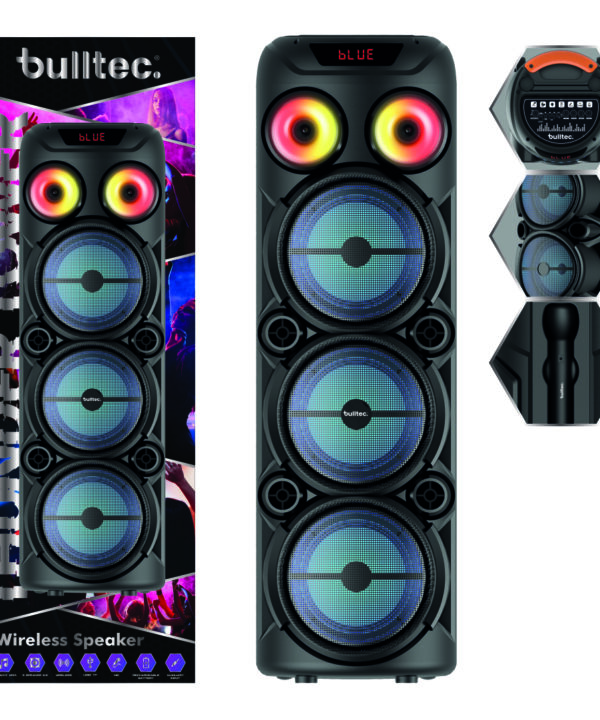 Parlante Thunder Tower BULLTEC 3x8 Pulgadas