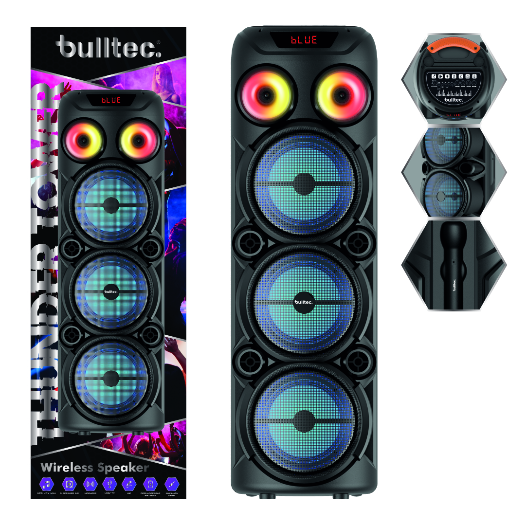 Parlante Thunder Tower BULLTEC 3x8 Pulgadas Parlante Thunder Tower BULLTEC 3x8 Pulgadas