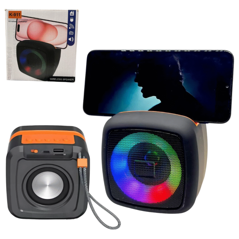 MINI PARLANTE WIRELESS K-911 (CUADRADO)