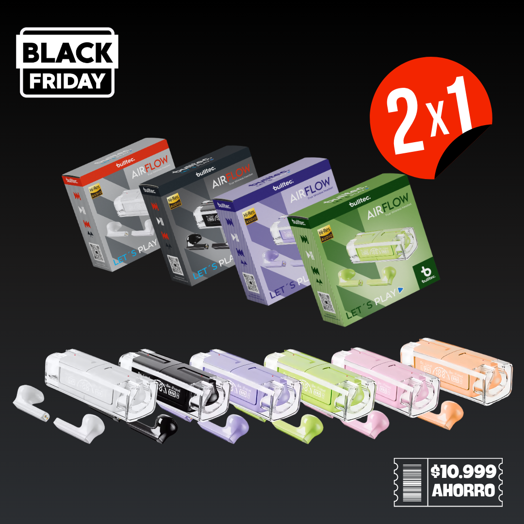 Auricular Bluetooth Bulltec AIRFLOW HI-FI Auricular Bluetooth Bulltec AIRFLOW HI-FI