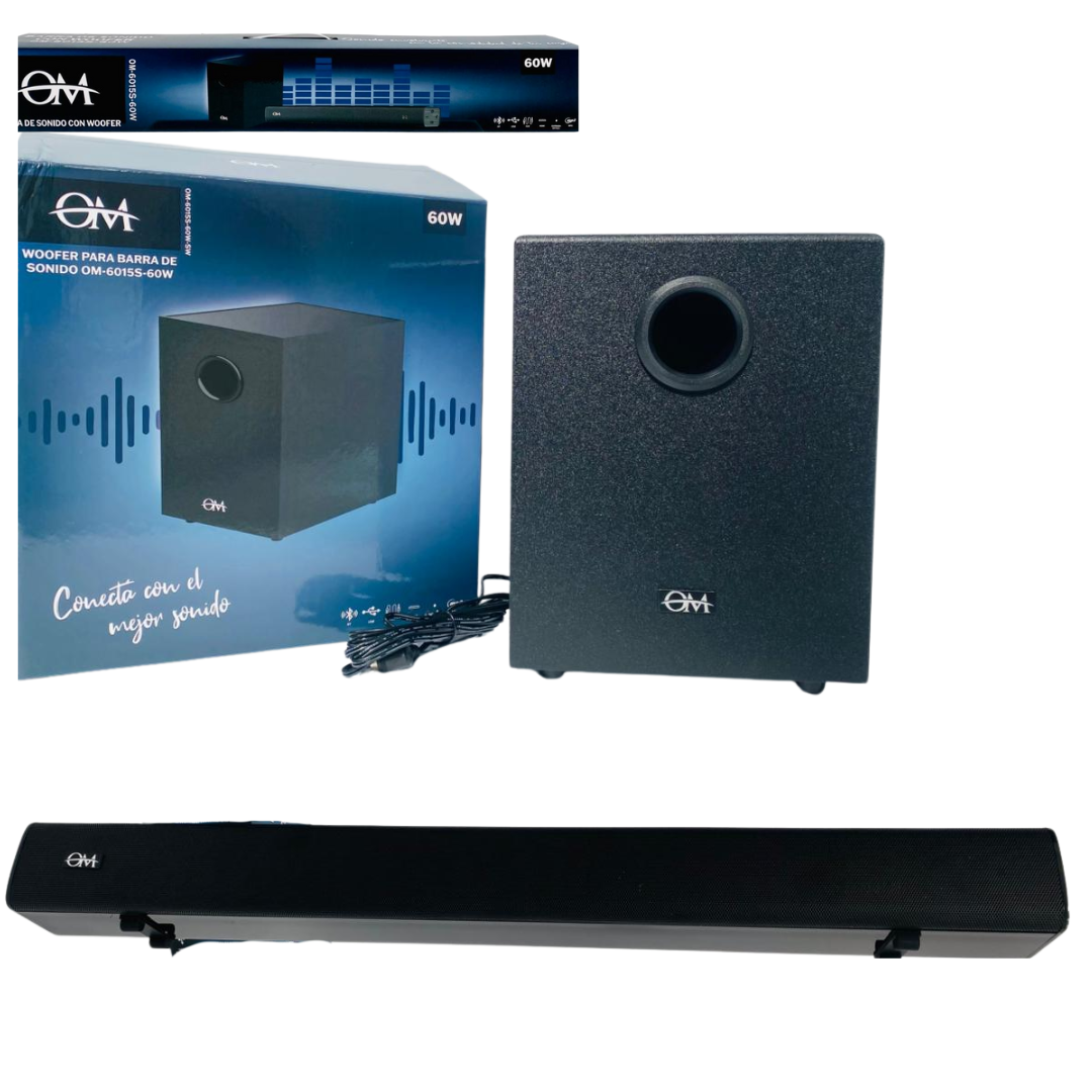 BARRA DE SONIDO OM-60215S-60 BARRA DE SONIDO OM-60215S-60