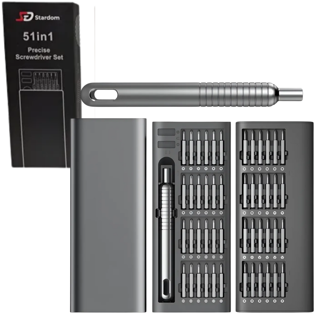10-11 (12) Destornillador De Precision STARDOM 51IN1
