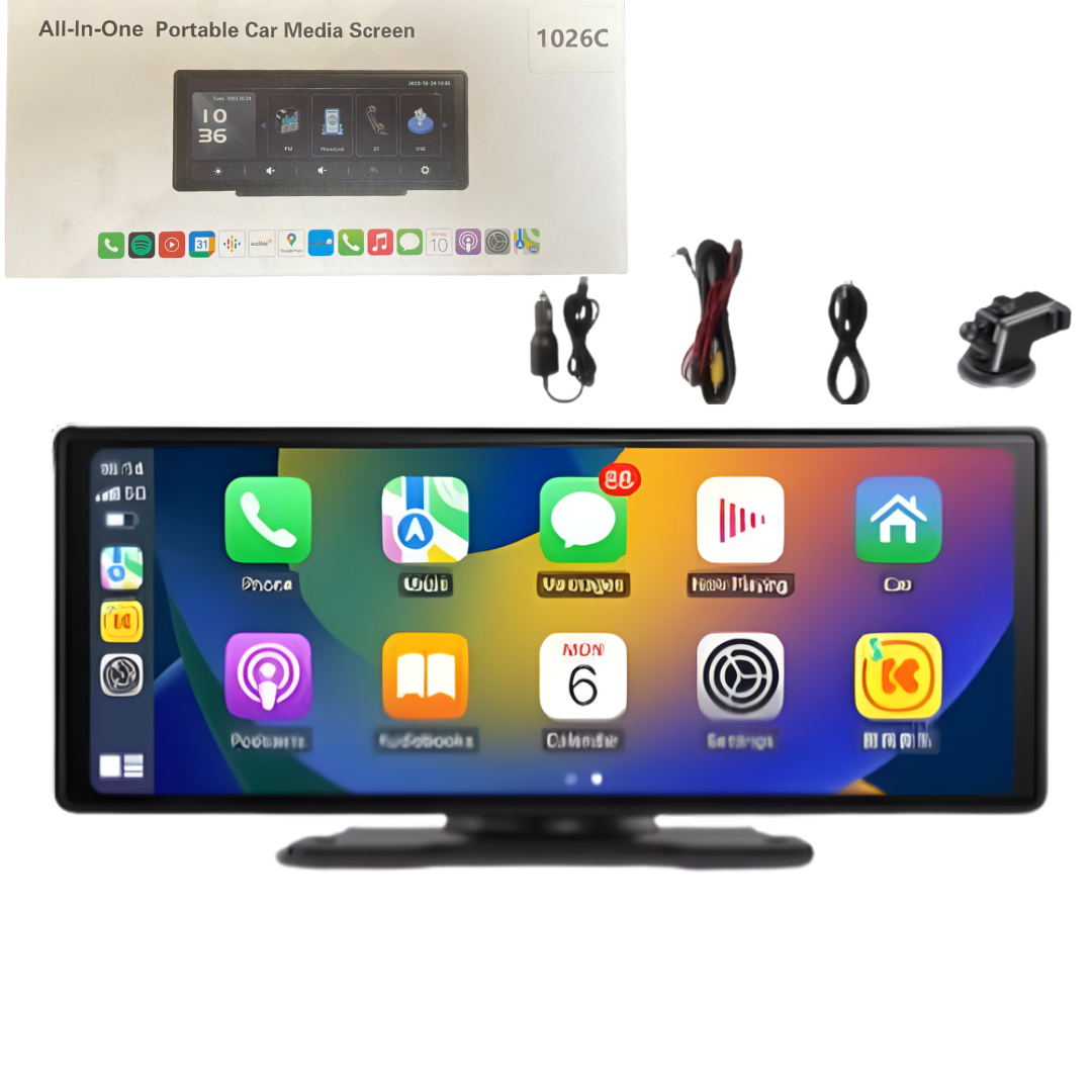 10-11 (15) Pantalla Para Auto ALL IN ONE 1026C