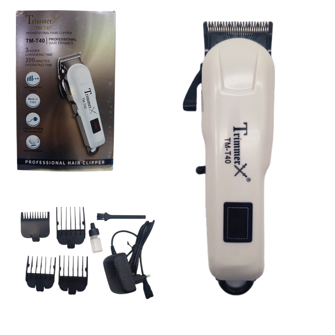 Maquina Corta Pelo Trimmer TM-T40 Maquina Corta Pelo Trimmer TM-T40