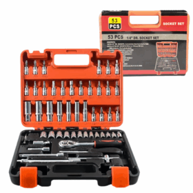 Set de Herramientas de Tubo 53 Pcs SOCKET SET