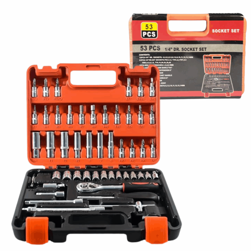 Set de Herramientas de Tubo 53 Pcs SOCKET SET