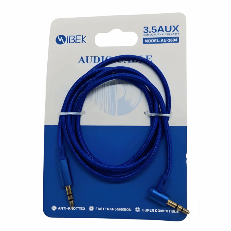 Cable Auxiliar 3.5mm IBEK AU-3504