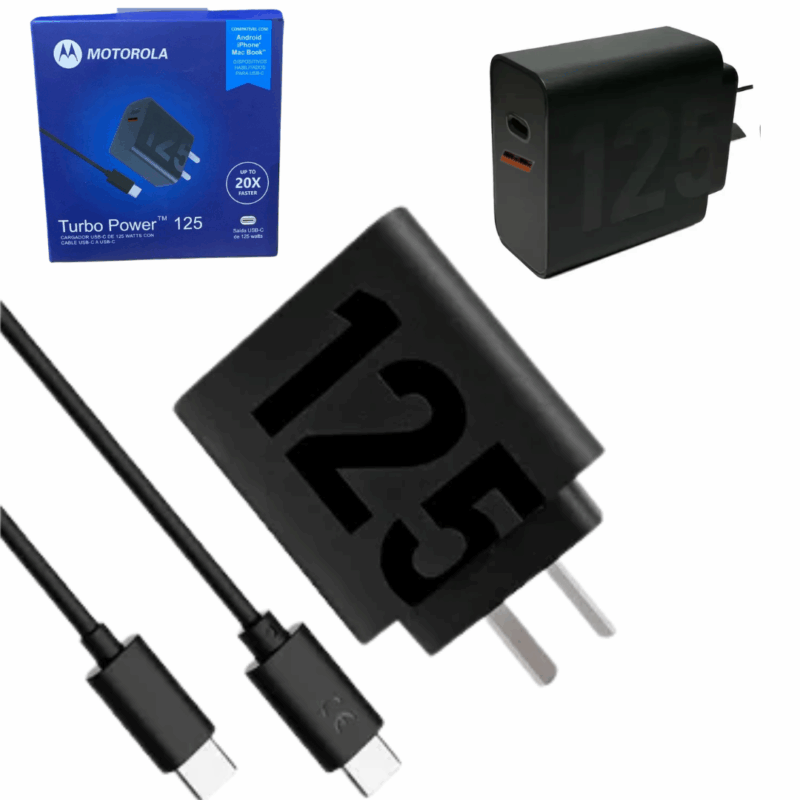 Cargador Turbo Power 125W Motorola