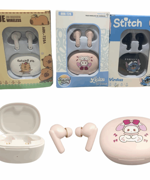Auricular Bluetooth Earphone PERSONAJES Ark-T28c