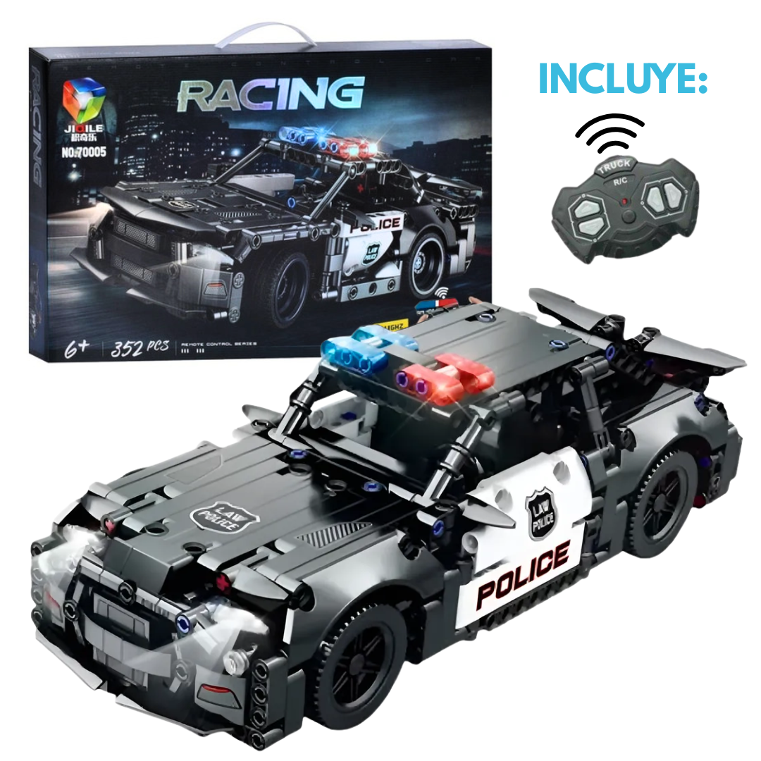 Auto Policia Bloques de LEGO 352 Pcs Con Control Remoto 70005 Auto Policia Bloques de LEGO 352 Pcs Con Control Remoto 70005