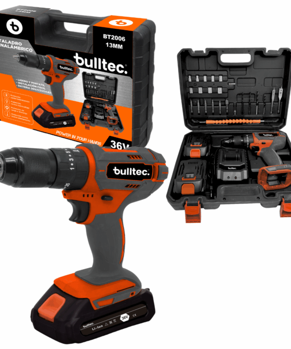 Set Taladro Inalambrico BULLTEC BT2006