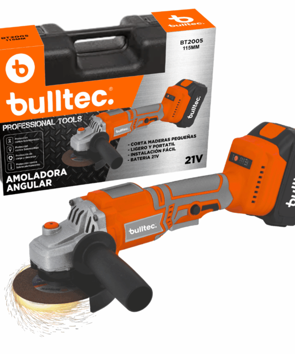 Amoladora Angular Inalambrica BULLTEC BT2005