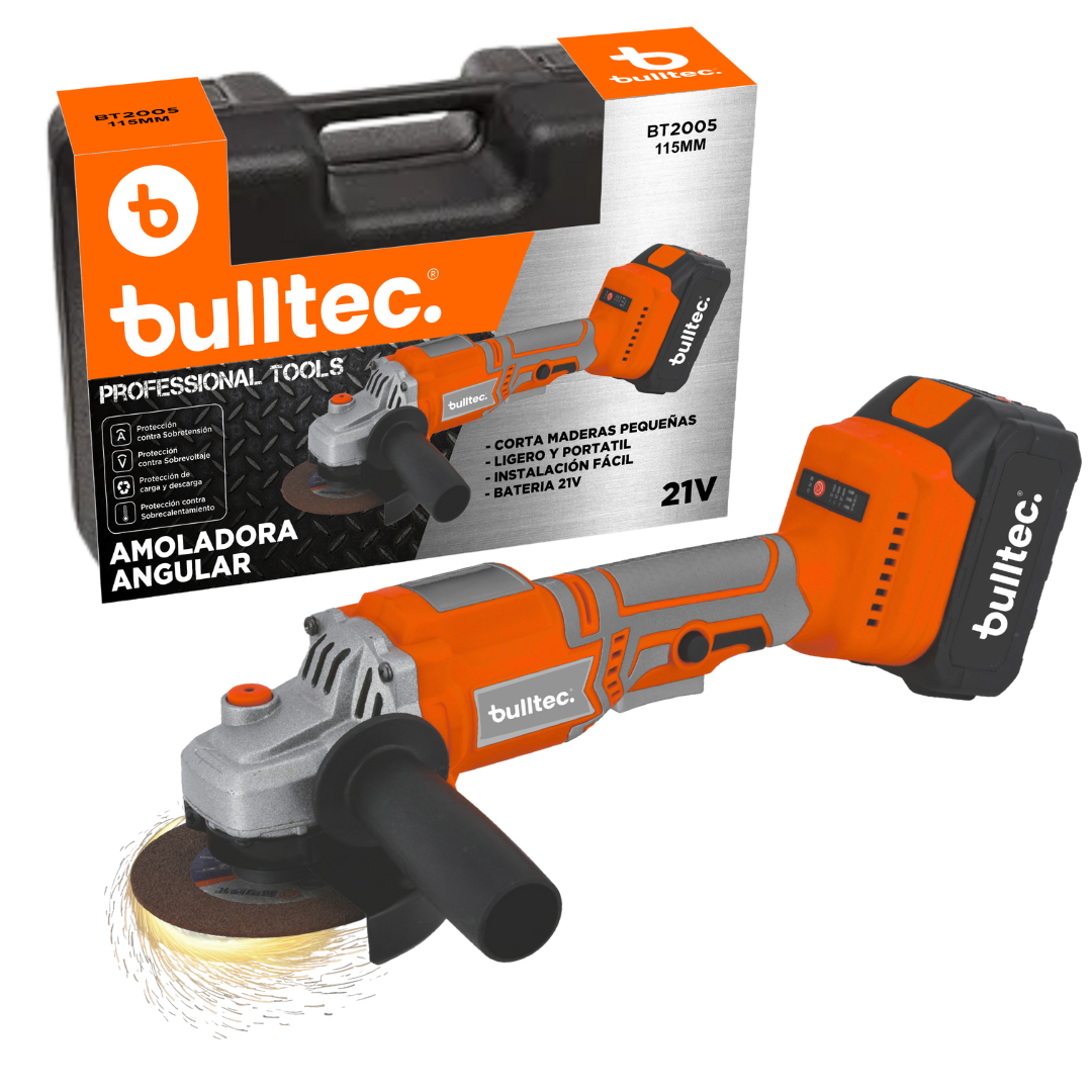 Amoladora Angular Inalambrica BULLTEC BT2005 Amoladora Angular Inalambrica BULLTEC BT2005