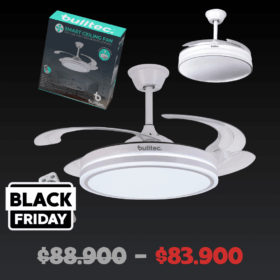 Ventilador Para Techo con Luz LED BULLTEC