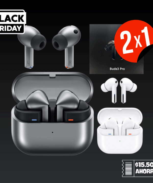 ¡2x1! Auriculares Bluetooth Buds 3 Pro