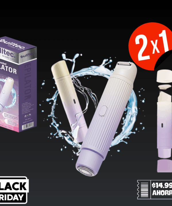 ¡2x1! Depiladora Electrica Doble Punta EPILATOR BULLTEC
