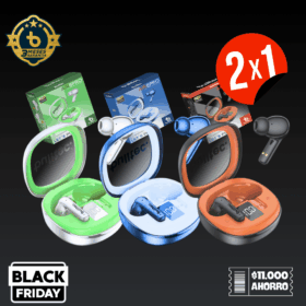 2x1 Auricular Inalámbrico BT AIR8PRO BULLTEC